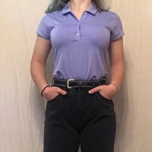 ⭐️3 for $13⭐️ Adidas purple golf shirt